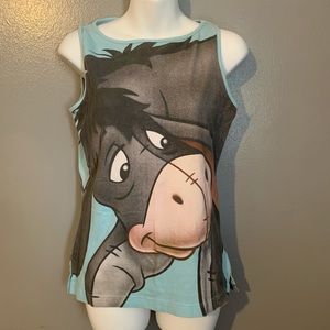 Vintage Eeyore Walt Disney tank top